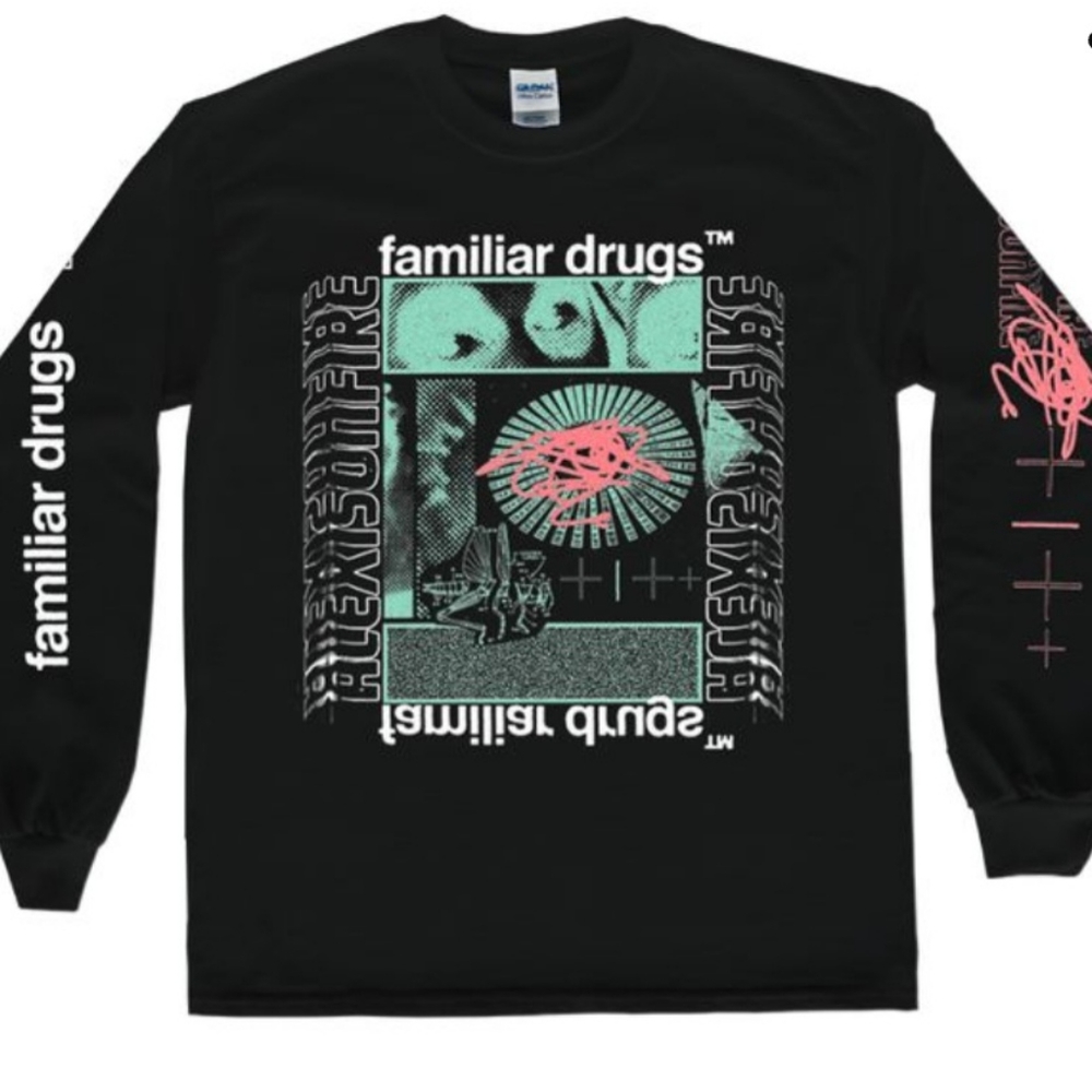 Alexisonfire AOF familiar drugs Band Long Sleeve Tee
